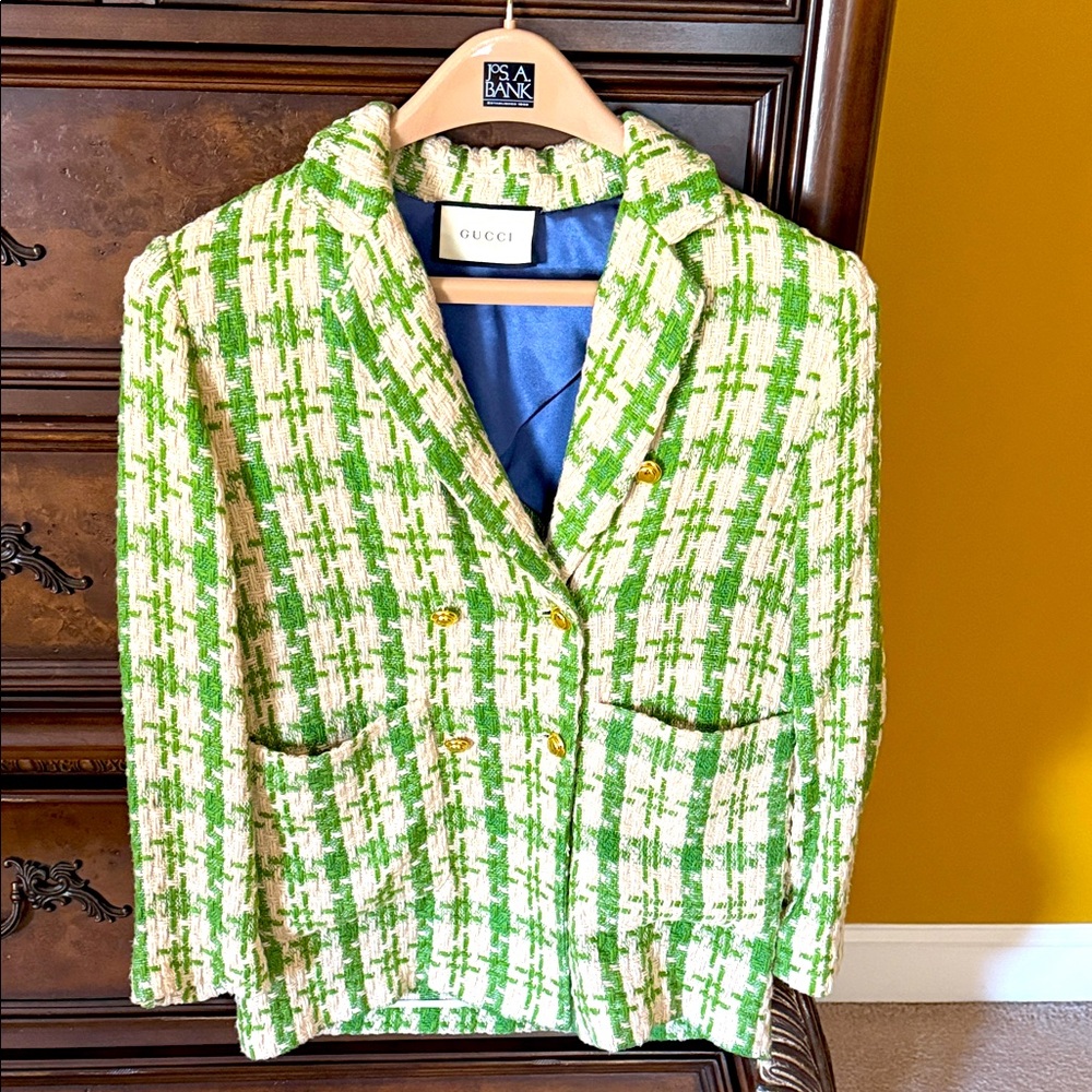 Gucci tweed jacket SM